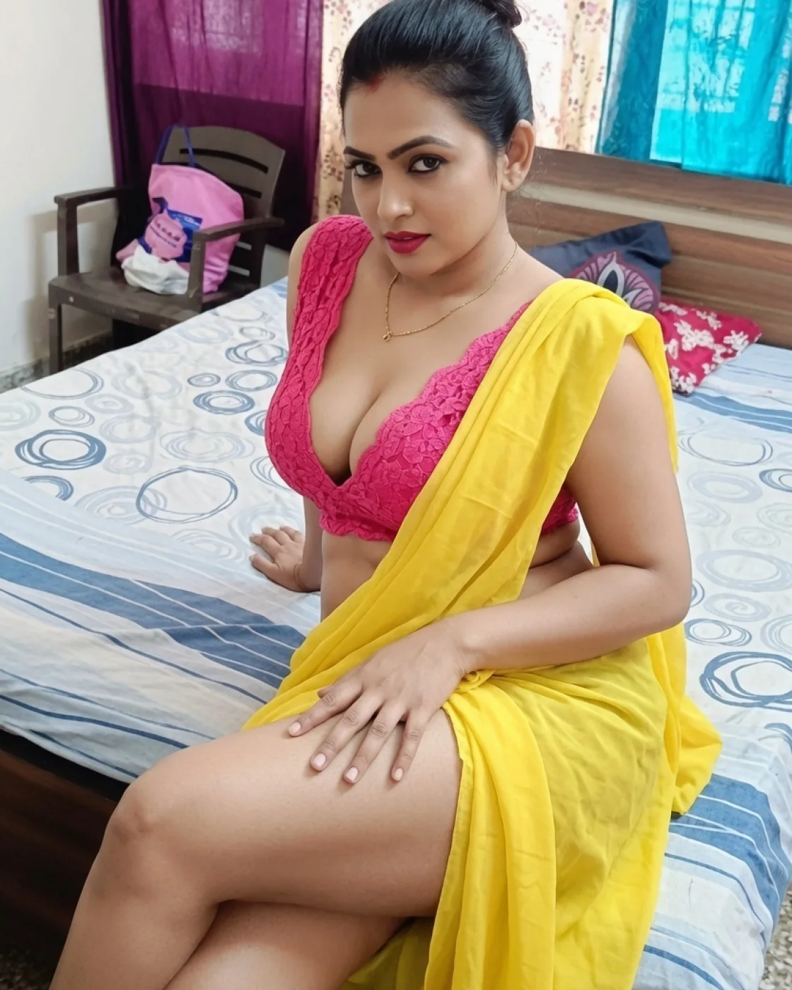 Samira in Dharmasthala, Karnataka