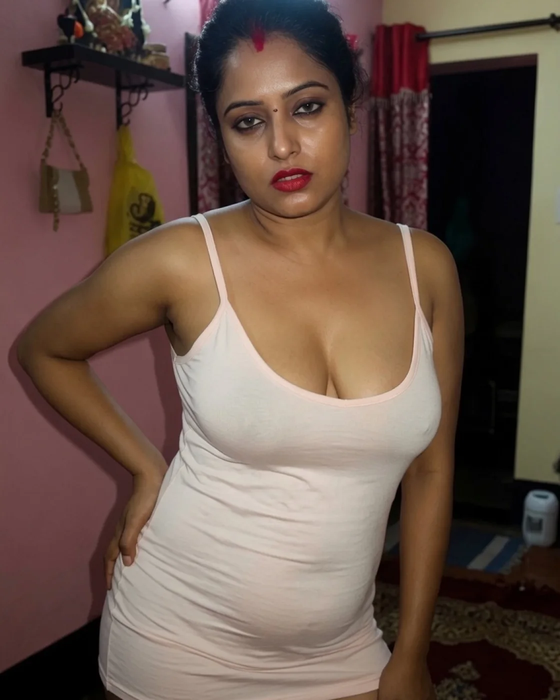 Mousumi in Gokarna, Karnataka